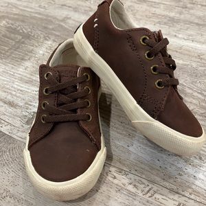Sperry toddler fashion sneakers in brown